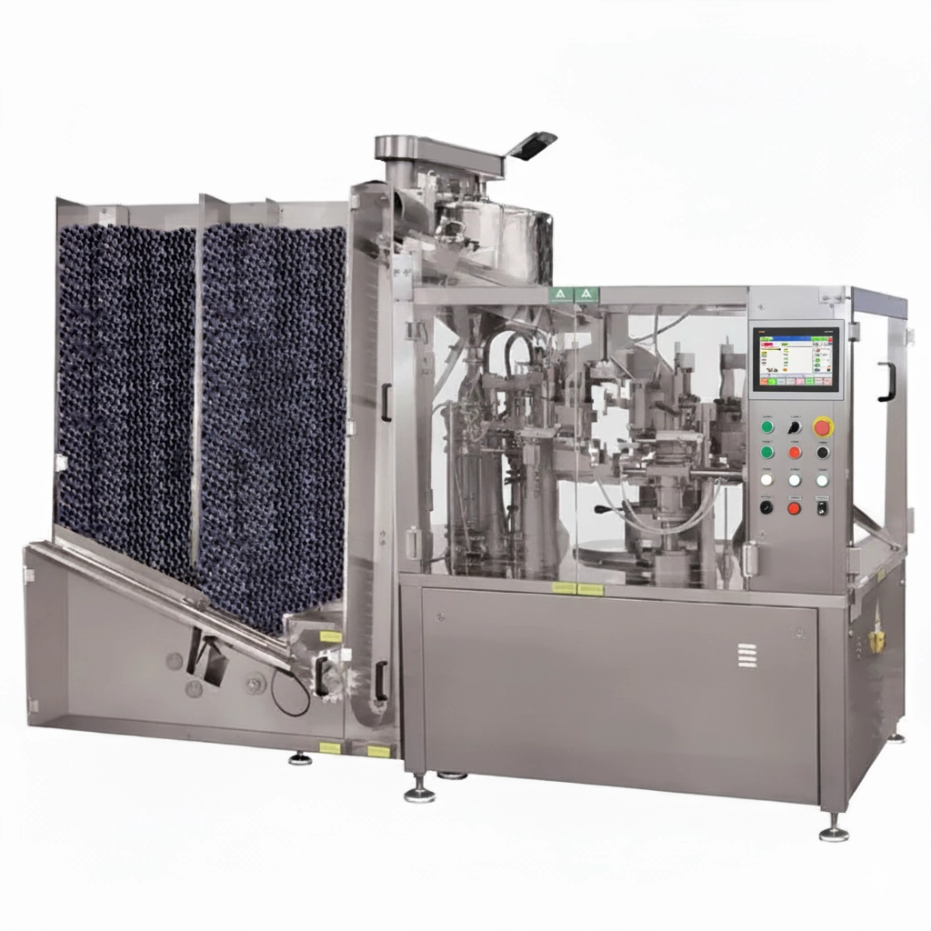 RTFS-120 Rotary Tube Filling And Sealing Machine