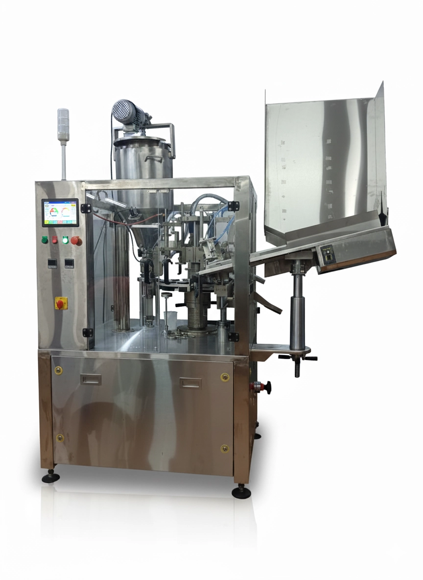 RTFS-60 Rotary Tube Filling And Sealing Machine